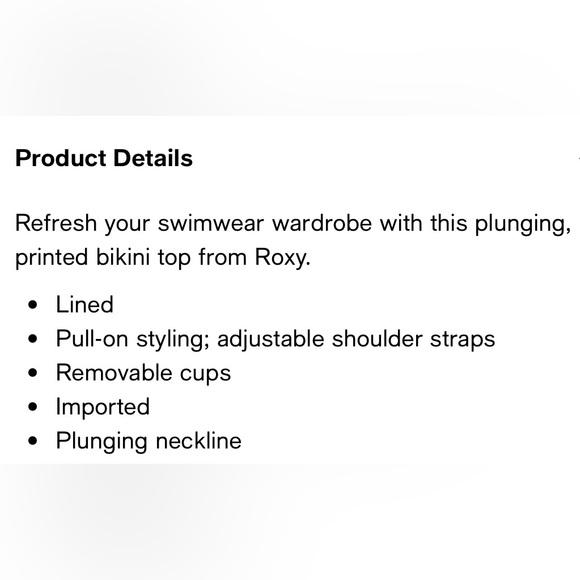 Roxy bikini top (XXL) - Picture 11 of 13